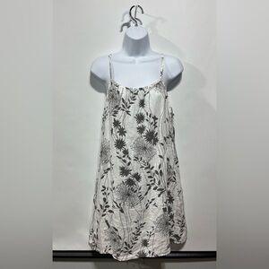 LUNGO L’ARNO 100% Linen Made‎ In Italy Spaghetti Strap Sundress SIZE Small NWT